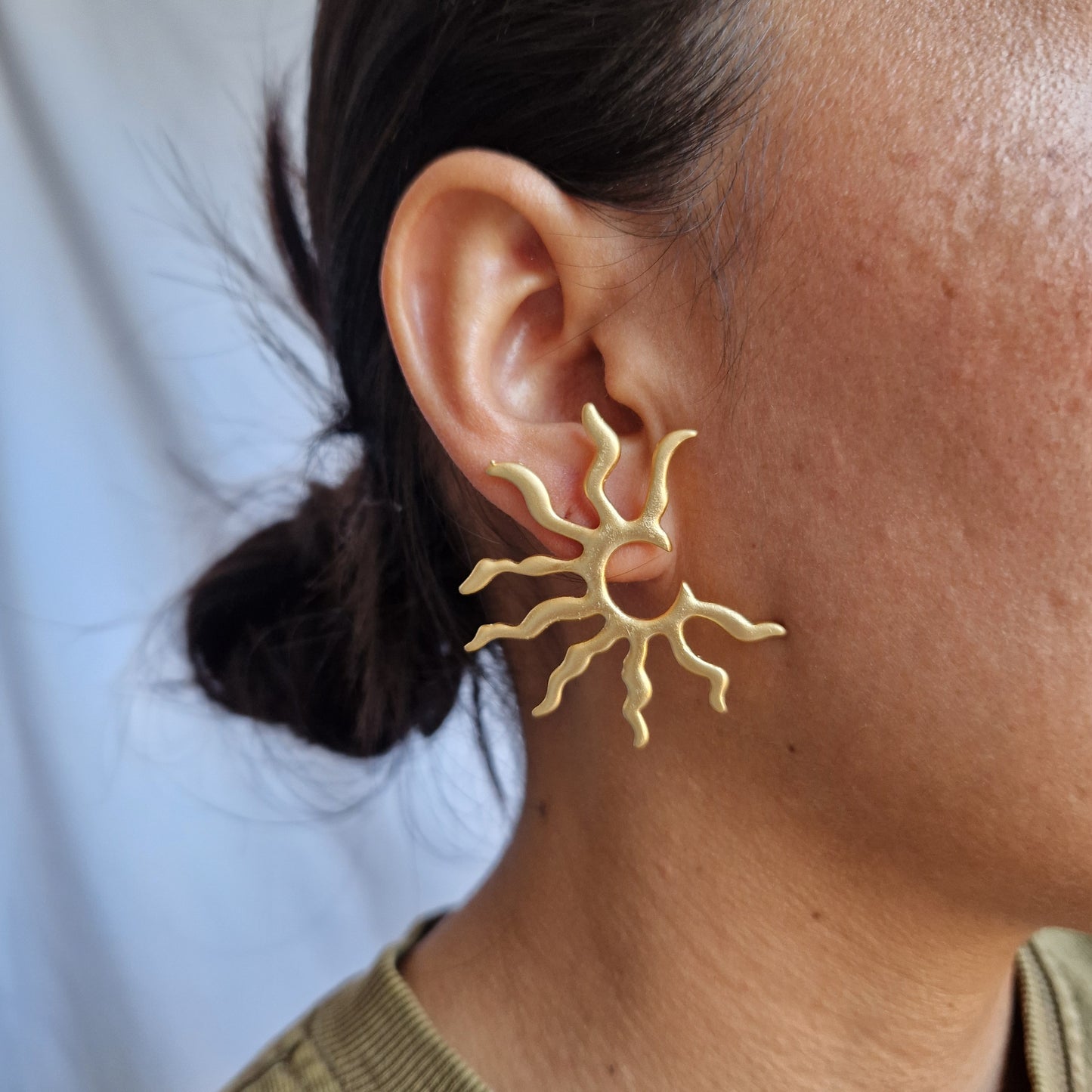 Pendientes sol - ADA JOYITAS