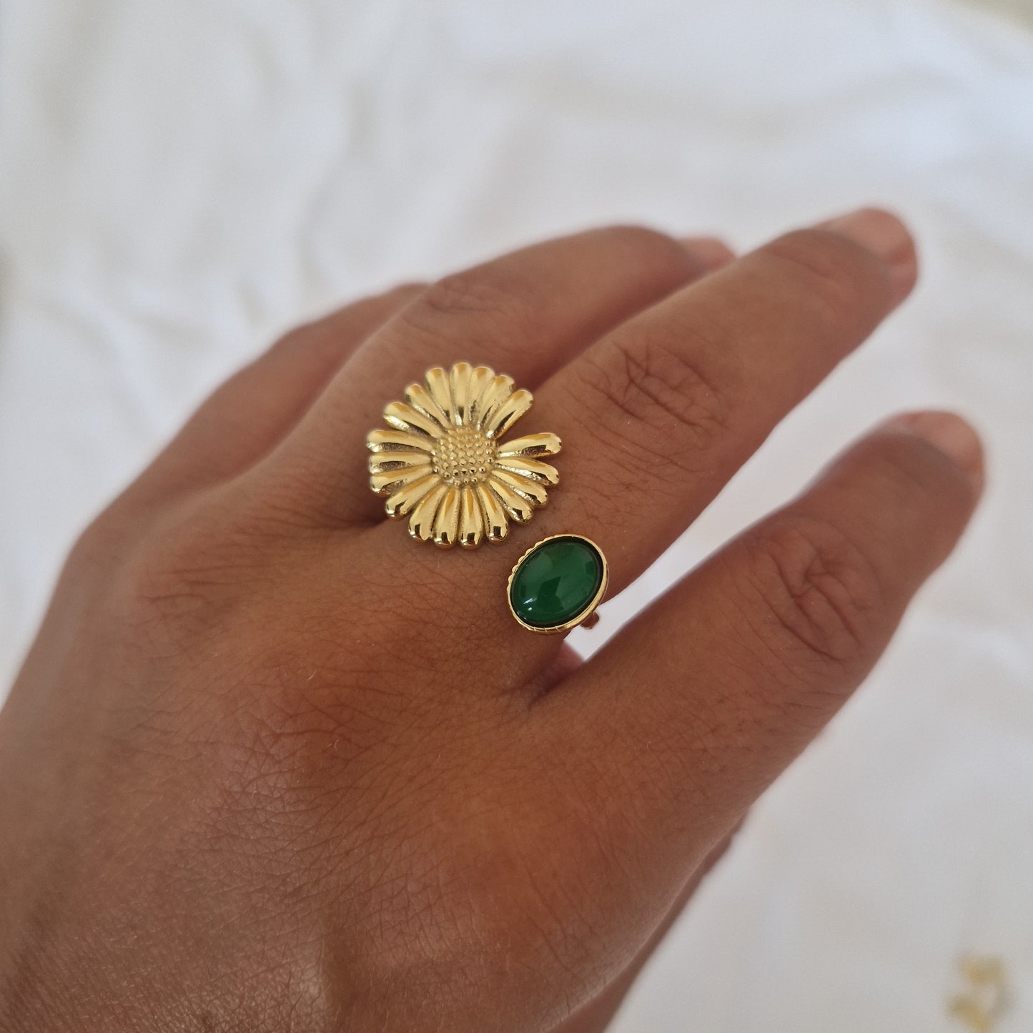 Anillo girasol