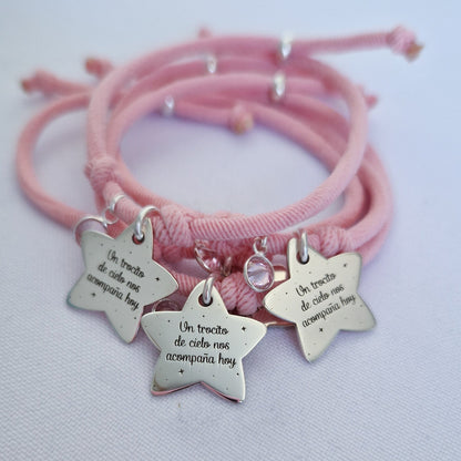 Pulsera Star plata ley - ADA JOYITAS