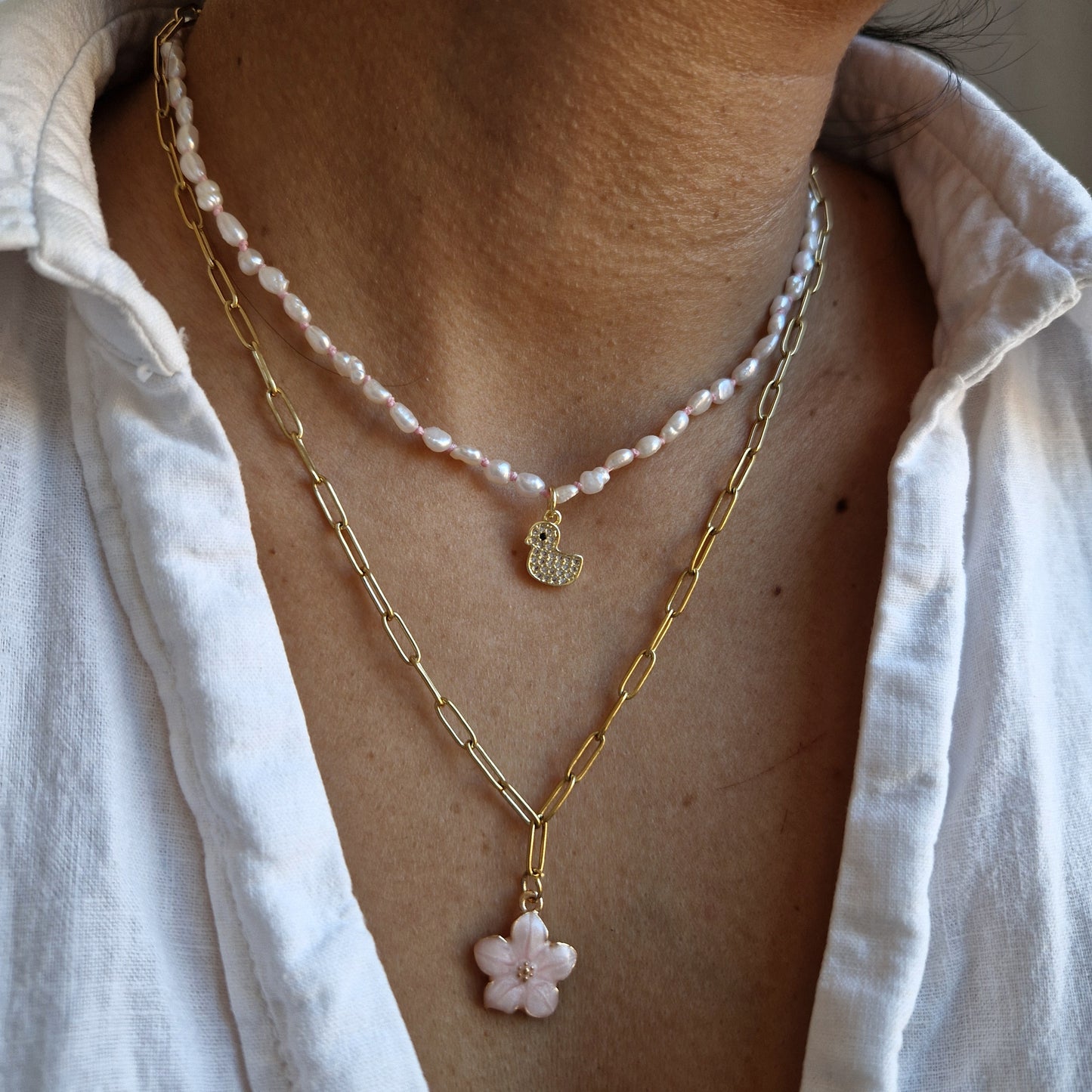 Collar rose - ADA JOYITAS
