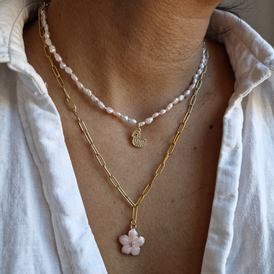 Collar rose - ADA JOYITAS