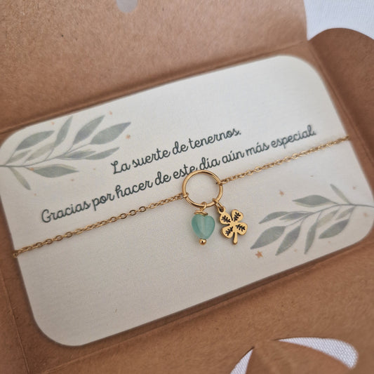 Pulsera círculo suerte