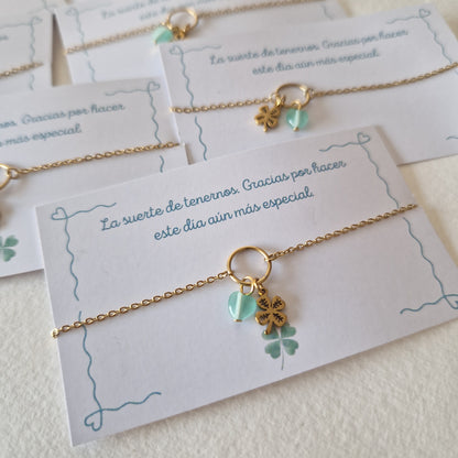 Pulsera círculo suerte - ADA JOYITAS