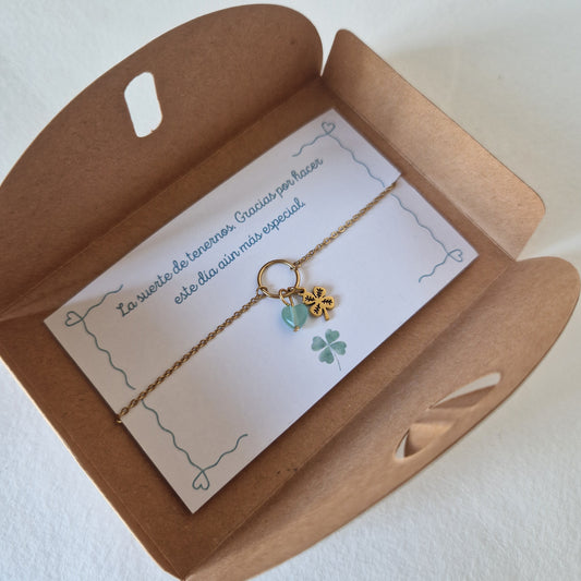 Pulsera círculo suerte
