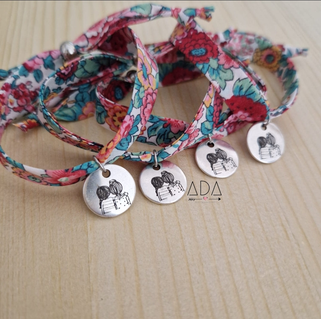Pulsera Cala zamak - ADA JOYITAS