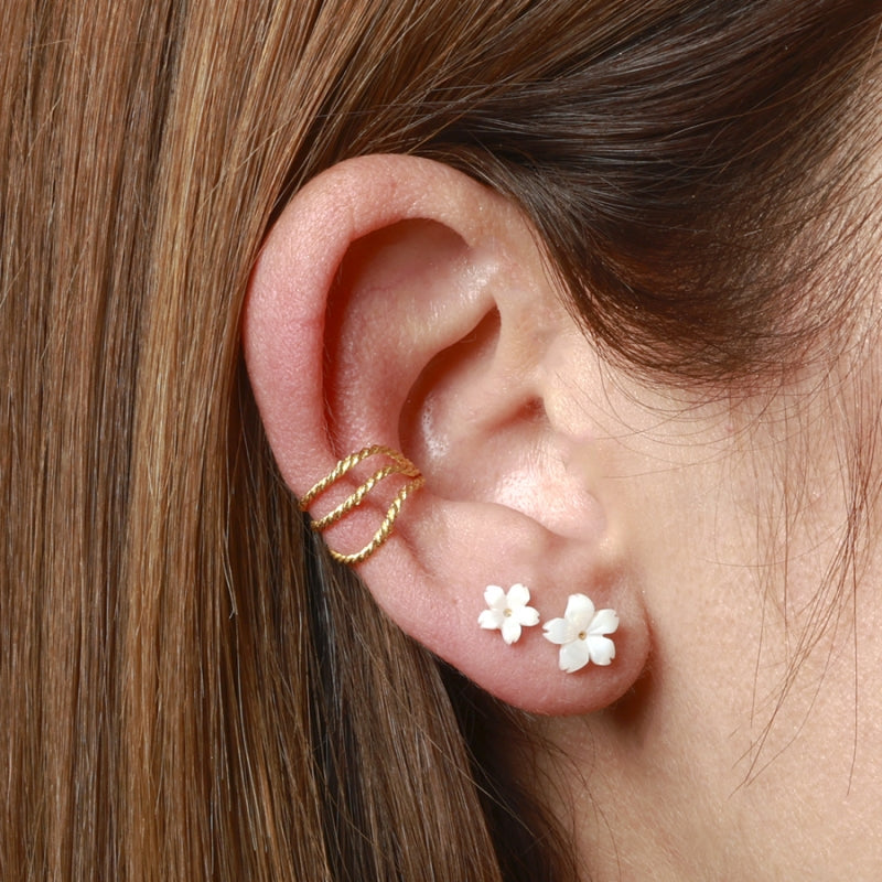 Pendientes flor